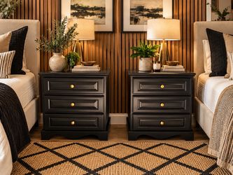 Beautiful Solid Nightstands