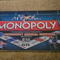 Monopoly EMERGENCY MEDICAL SERVICES EMS RARE 2010 JEMS EDITION GAME Brand NEW & Sealed!