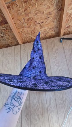 Purple witch's hat