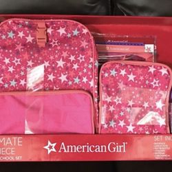 BRAND NEW (in box) - American Girl Ultimate 15-piece Backpack, Lunch Tote, & Essential Supplies Set!