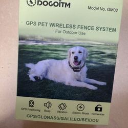 GPS Dog Wireless Fence ( Brand New )
