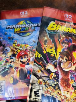 x2 - Nintendo Switch 2 Games - $120 for Both - Brand New-  Sealed - 