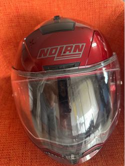 Casco Nolan N104 Flip Up Convertible Motorcycle Helmet - Bluetoothy Equipt