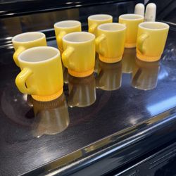 10 Vintage Coffee Cups - Fire King / Anchor Hocking ⚓️ 