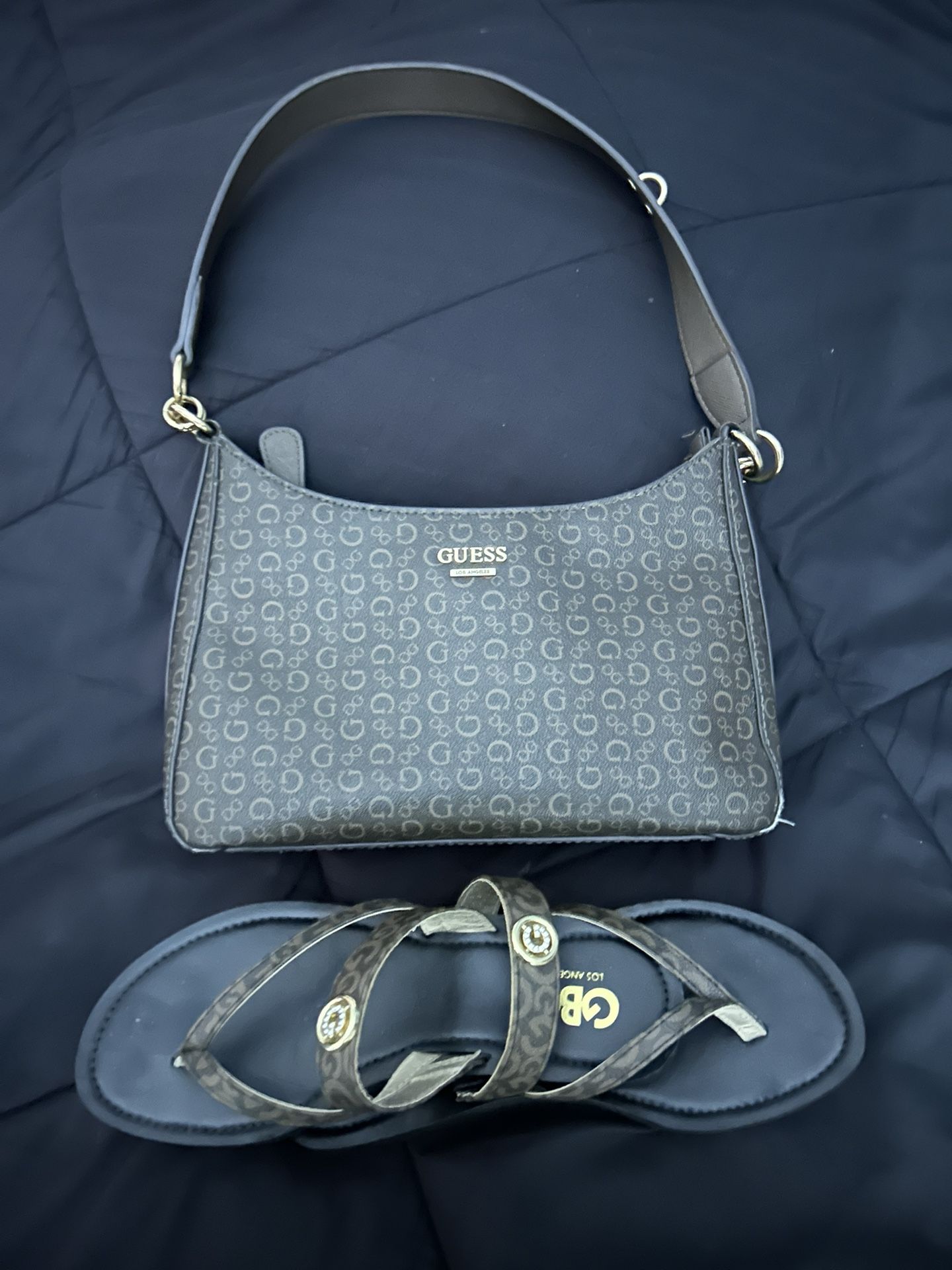 Guess purse & Sandles