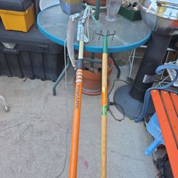 Extendable pole saw with cutter... new cultivator