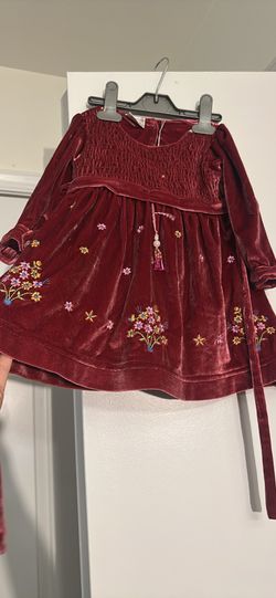 Toddler Velvet Dress