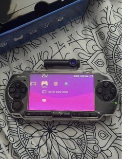PSP Model-3000 With Box And Camera