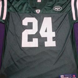 Darrelle Revis New York Jets Equipment On Field Jersey, Size XL