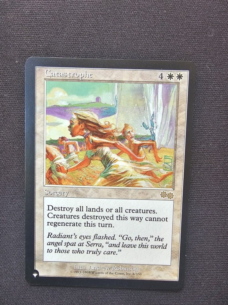 Catastrophe [The List] 6