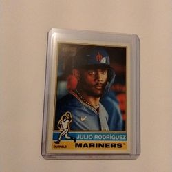 Julio Rodriguez Baseball Card 