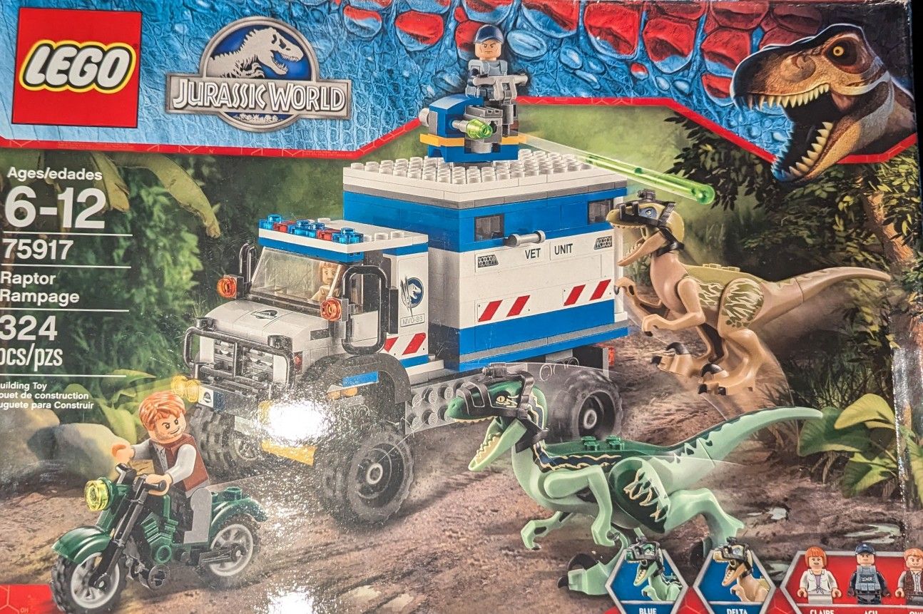 Lego Jurassic World Raptor Rampage