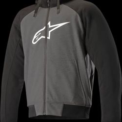 Alpinestars Chrome Sport Hoodie Gray Large