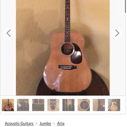 Aria Pro II Pw40 1978 Brazilian Rosewood 