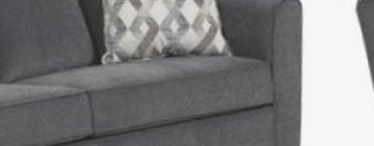 Grey Sofa And Chair W/ Pillows - New