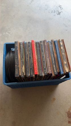 Vintage shellac records - 78 RPM 10” - albums and singles