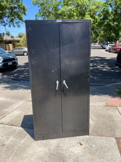 Cabinet metal dim 36”x18”x72”