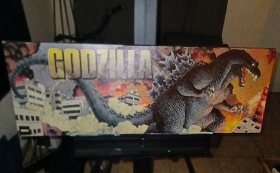 Godzilla canvass