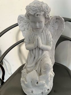 Beautiful concrete garden statues