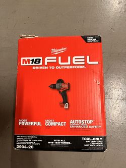 M18 FUEL 18V Lithium-Ion Brushless Cordless 1/2 in. Hammer Drill/Driver 