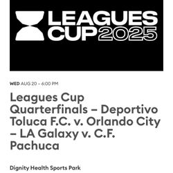 LEAGUES CUP QUARTER FINALS Doubleheader