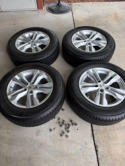 Wheels and tires