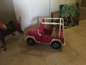 American Generation doll car like new