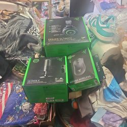 Razer Seiren X , Mamba Wireless, Kraken Ultimate