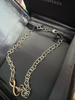 Tiffany Infinity Necklace- 18”