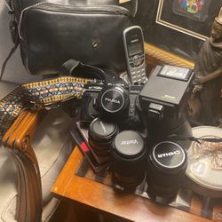 Vintage Fujica 35mm Camera & Associated Lenses!!!