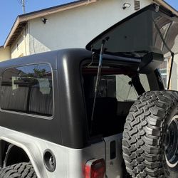 OEM Jeep Wrangler Hardtop.
