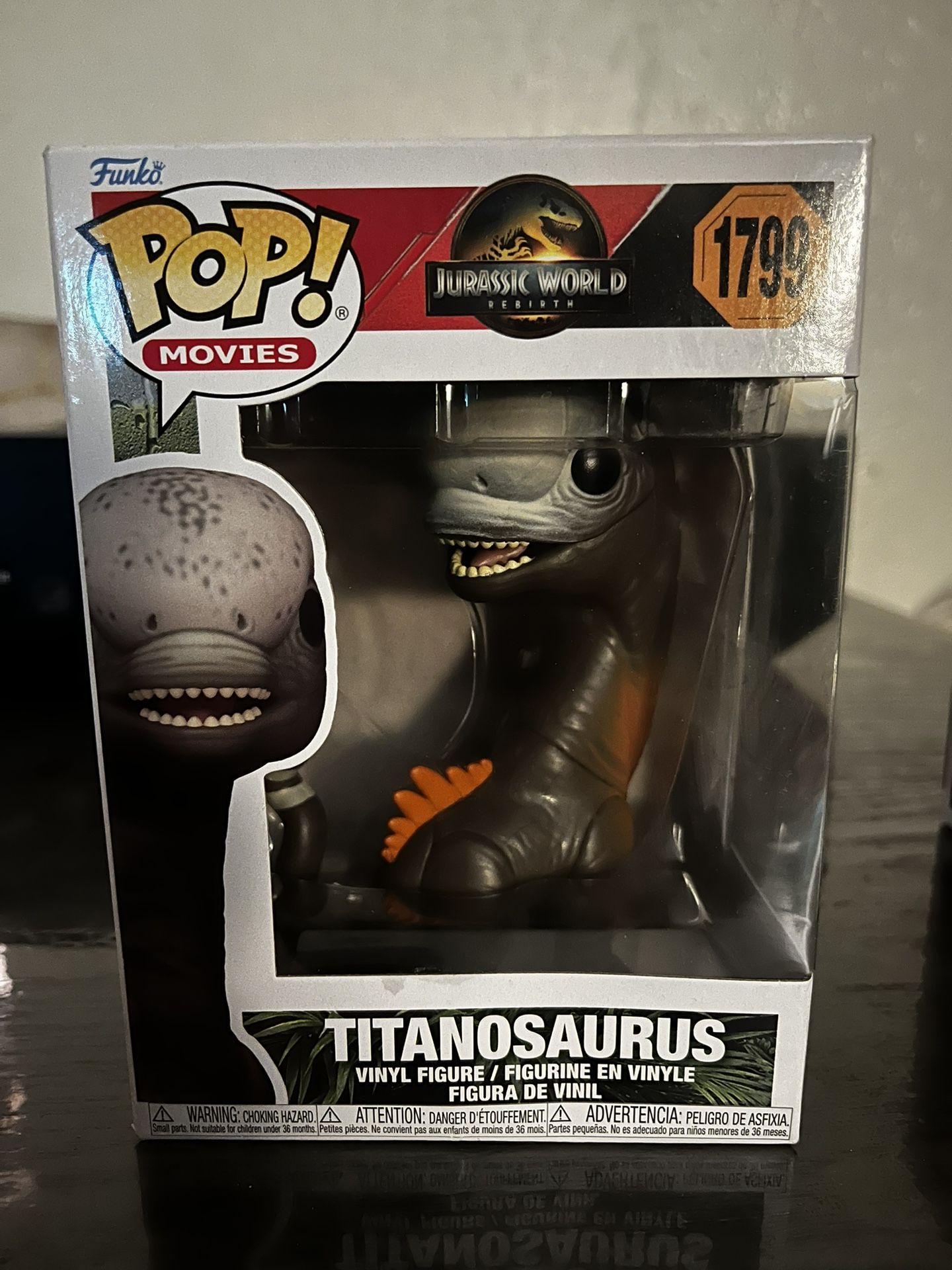 Jurassic World Rebirth TITANOSAURUS Pop! Movie 