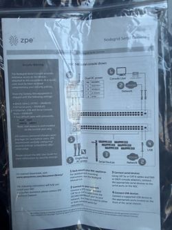 ZPE Nodegrid console