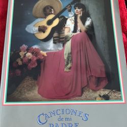 VTG 1988 Warner Bros Linda Ronstadt Canciones De Mi Padre Songbook