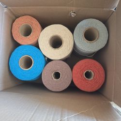 Box Of Macrame Cord 4 Mm 100% Cotton