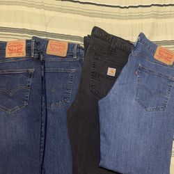 Levi's Men Jeans / Carhartt Jean