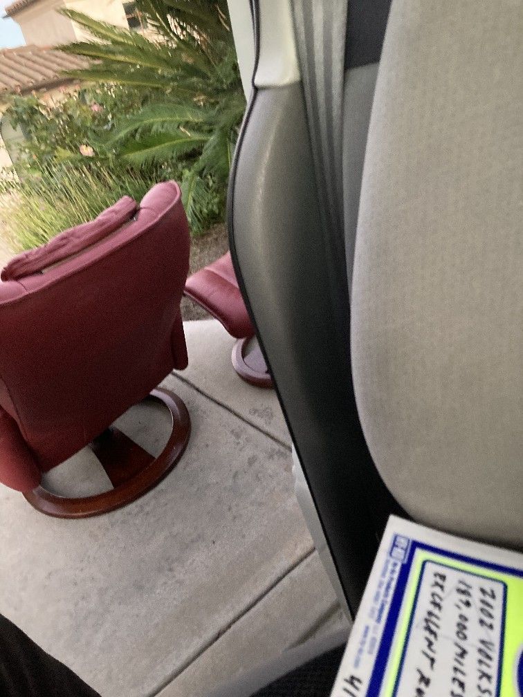 Mid Century Recliner With Ottoman 