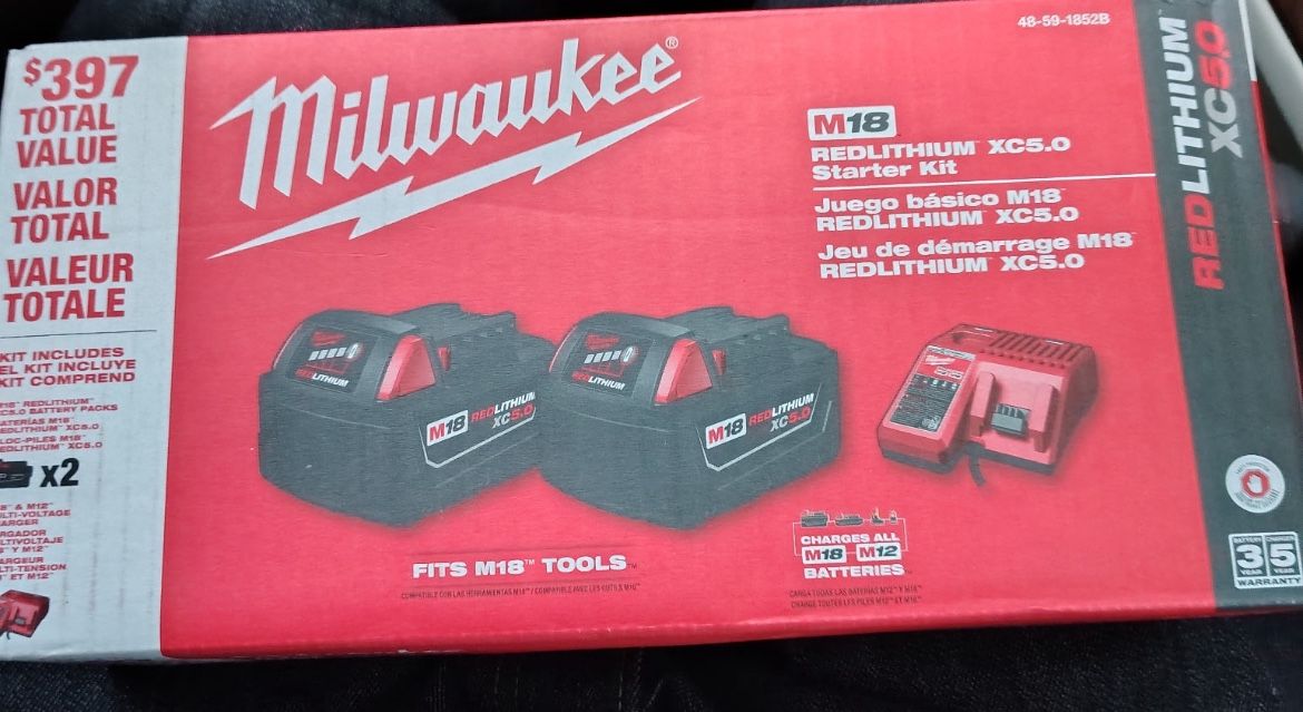 Milwaukee M 18 Batteries