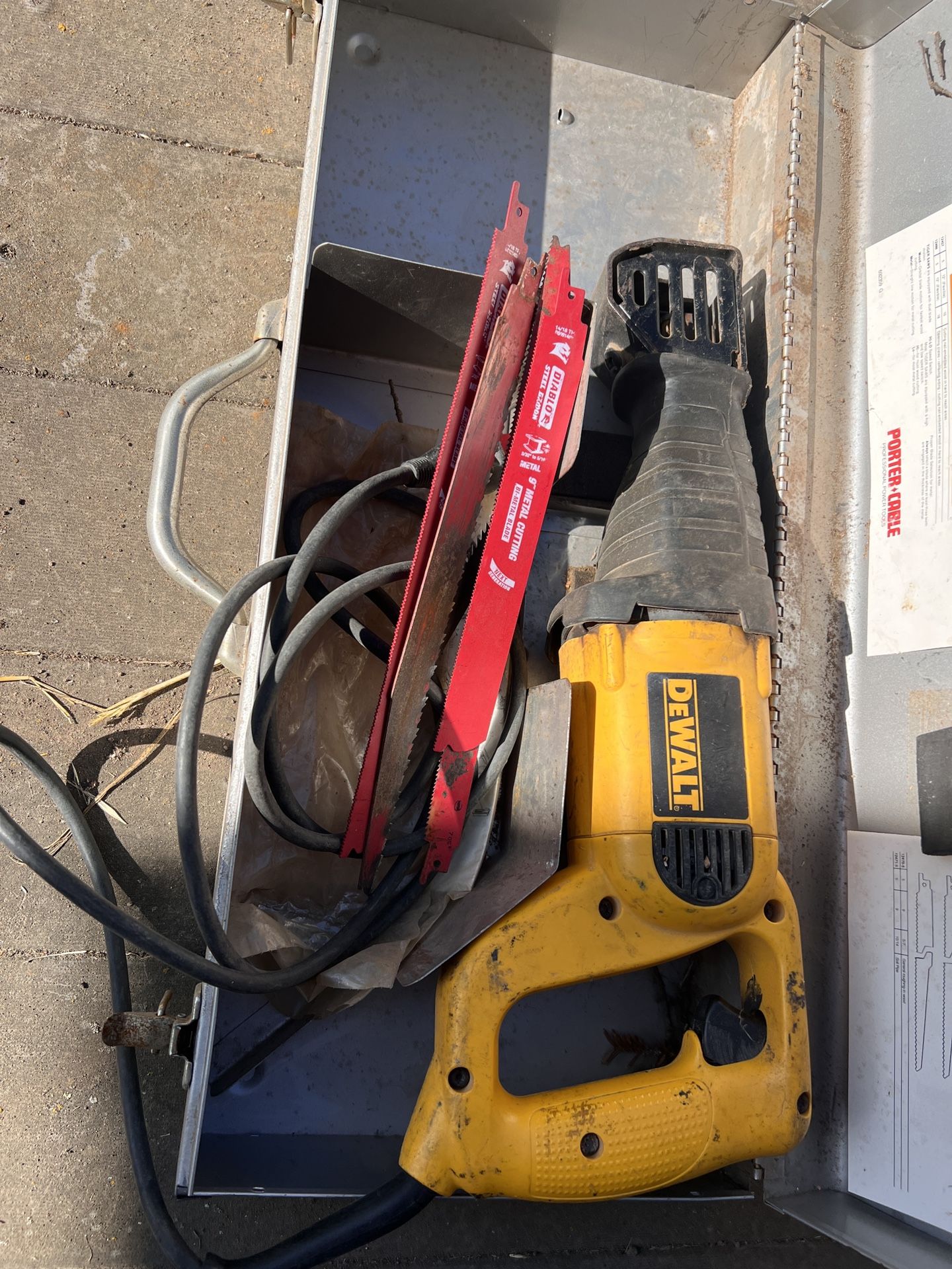 Dewalt Sawzall