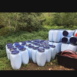 20 Gallon Food Safe Barrels