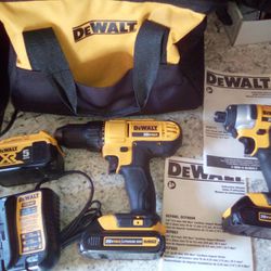 DeWalt Driver Drill And Impact Wrench  