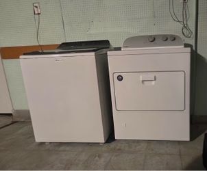 Whirlpool washer and dryer