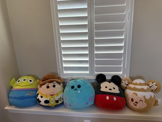 5 Disney Squishmallows $20
