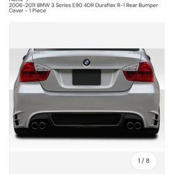 R-1 rear bumper 06-11 335i e90 