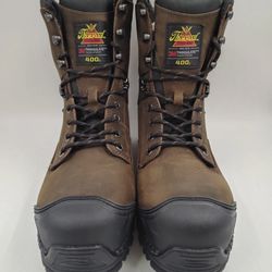 Thorogood Boots Mens Size 11M Infinity FD 8 inch Waterproof Comp Toe 400g Premium Work Boots NEW