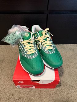 Nike Air Max 1 Green Sneakers Size 10
