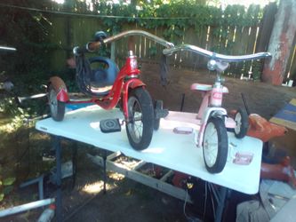 Two retro Tricycles