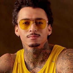 PRIVE REVAUX x Nyjah Hollywood Champagne Gold Sunglasses