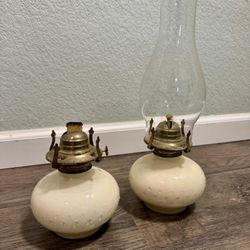 Vintage Oil Lamps
