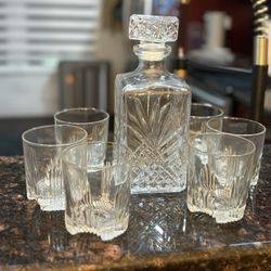Glass Liquor Set 